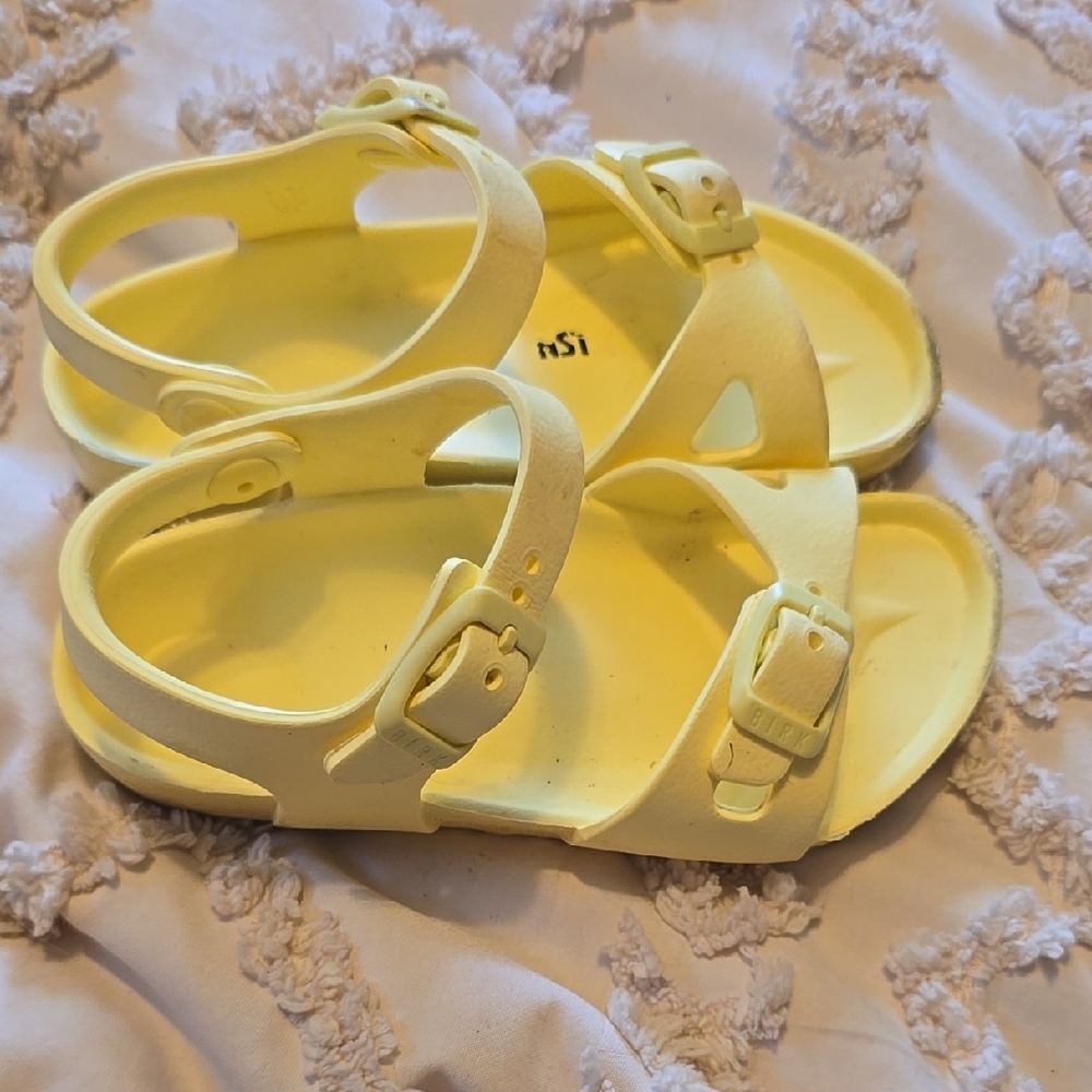 Toddler Birkenstock Yellow Sandal